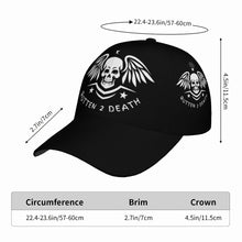 Load image into Gallery viewer, ROTTEN 2 DEATH Curved Brim Baseball Cap (AOP)