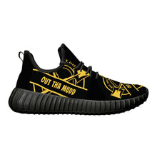 Load image into Gallery viewer, OUT THA MUDD Mesh Knit Sneakers - Black