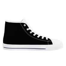 Load image into Gallery viewer, D25 High-Top Canvas Shoes - White