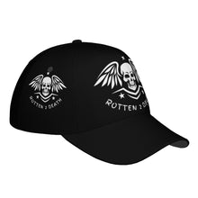 Load image into Gallery viewer, ROTTEN 2 DEATH Curved Brim Baseball Cap (AOP)