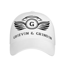 Load image into Gallery viewer, GRIEVIN & GRINDIN Curved Brim Baseball Cap (AOP)