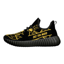 Load image into Gallery viewer, OUT THA MUDD Mesh Knit Sneakers - Black