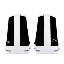 Load image into Gallery viewer, D25 High-Top Canvas Shoes - White
