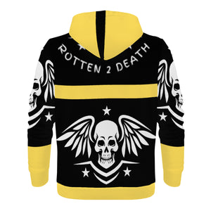 ROTTEN 2 DEATH Men's All Over Print Hoodie