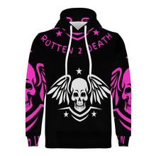 Load image into Gallery viewer, ROTTEN 2 DEATH Men&#39;s All Over Print Hoodie
