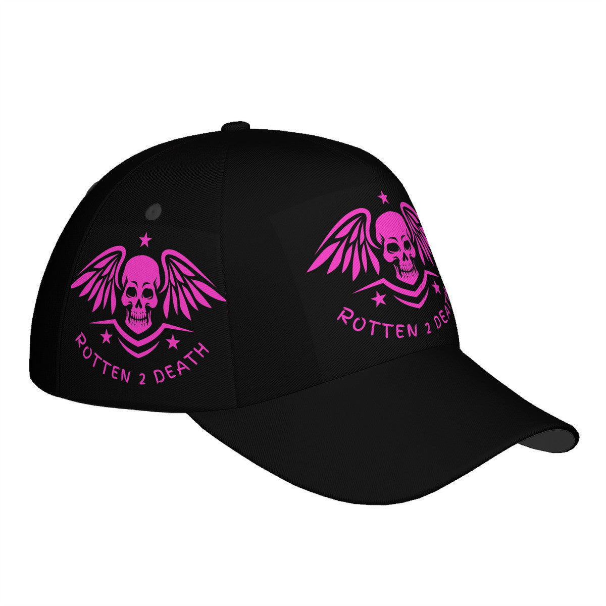 ROTTEN 2 DEATH Curved Brim Baseball Cap