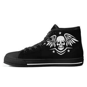 ROTTEN 2 DEATH High-Top Canvas Shoes