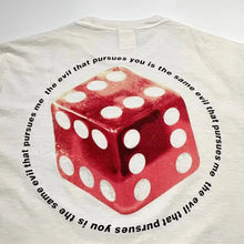 Load image into Gallery viewer, Heavyweight Retro Men&#39;s Fun Dice Cotton Printed Round Neck shirt
