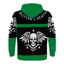 Load image into Gallery viewer, ROTTEN 2 DEATH Men&#39;s All Over Print Hoodie
