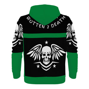 ROTTEN 2 DEATH Men's All Over Print Hoodie