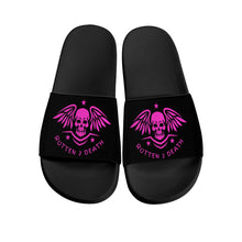 Load image into Gallery viewer, ROTTEN 2 DEATH Slide Sandals - Black

