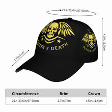 Load image into Gallery viewer, ROTTEN 2 DEATH Curved Brim Baseball Cap (AOP)
