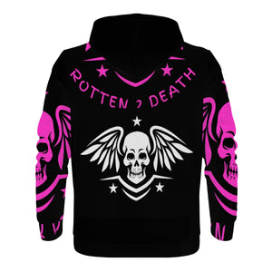 ROTTEN 2 DEATH Men's All Over Print Hoodie