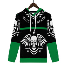 Load image into Gallery viewer, ROTTEN 2 DEATH Men&#39;s All Over Print Hoodie
