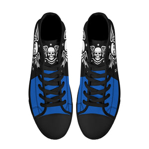 ROTTEN 2 DEATH High-Top Canvas Shoes