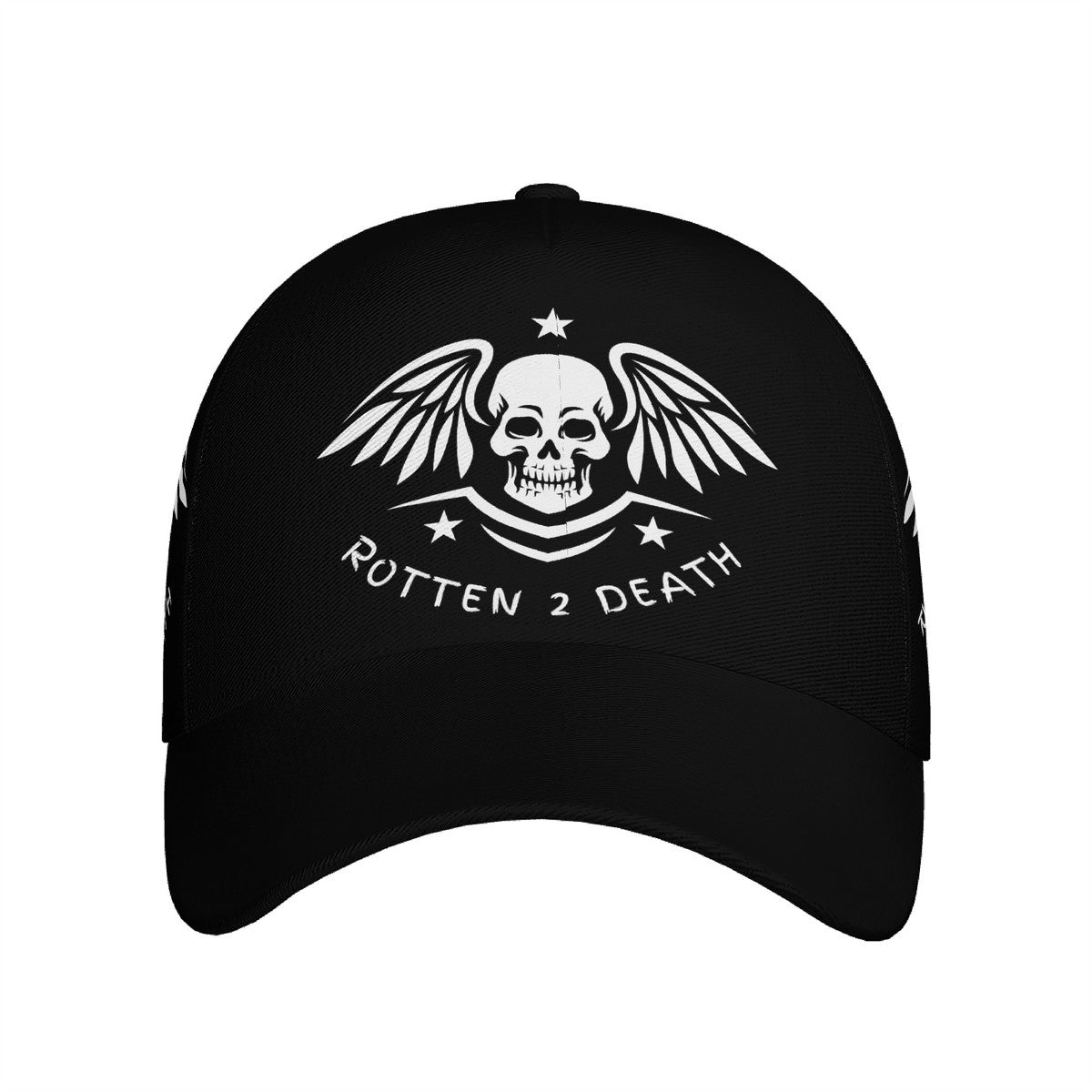 ROTTEN 2 DEATH Curved Brim Baseball Cap