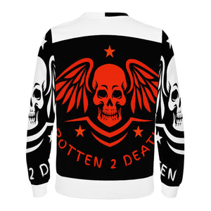 ROTTEN 2 DEATH Men's All Over Print Sweater