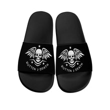Load image into Gallery viewer, ROTTEN 2 DEATH Slide Sandals - Black
