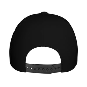 OVER LOOKED Curved Brim Baseball Cap (AOP)