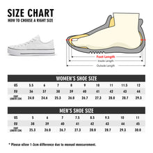 Load image into Gallery viewer, OVER LOOKRED Unisex Classic Low Top Canvas Shoes
