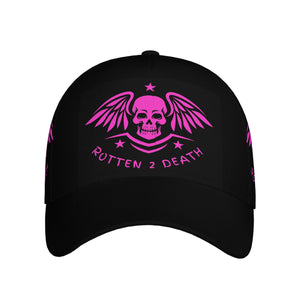 ROTTEN 2 DEATH Curved Brim Baseball Cap